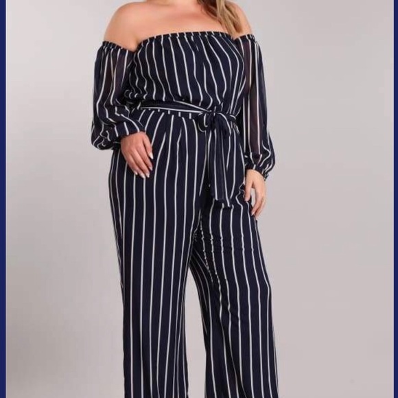 Excuse Me Miss Plus Size Jumpsuit - Picture 3 of 5